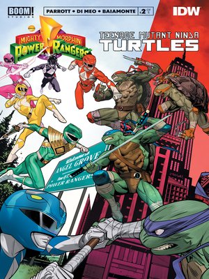 cover image of Mighty Morphin Power Rangers/Teenage Mutant Ninja Turtles (2019), Issue 2